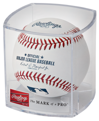 Rawlings MLB Official Game Baseball w/ Display Case - Hibbett 